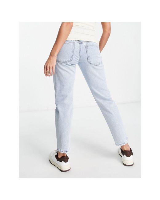 Cotton On Umstandsmode – mom-jeans in Blau | Lyst DE