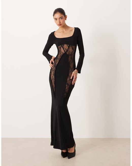 long black dress for summer Tiered Shirred Midaxi Smock Size:3/36 maxi length dress