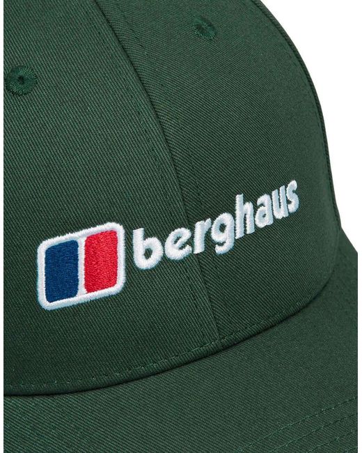 Berghaus Green Headwear Logo Recognition Cap
