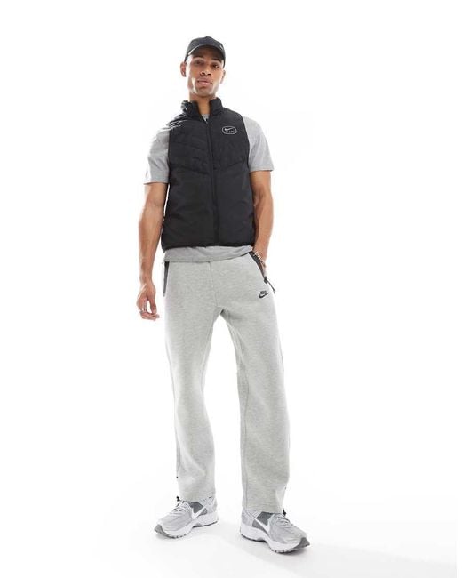 men's open hem joggers nike