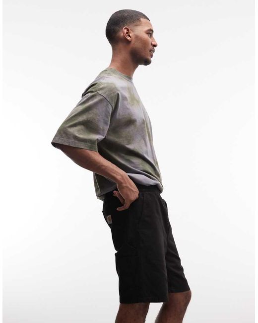 Carhartt Black Flint Shorts for men