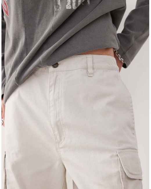 Karlkani Natural Retro Washed Cargo Shorts for men