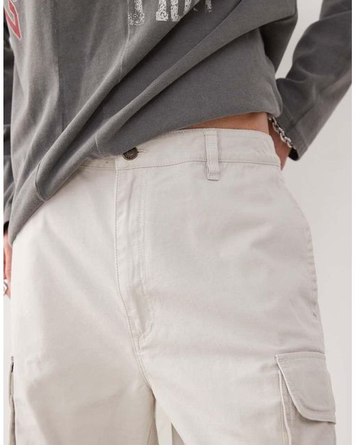 Karlkani Natural Retro Washed Cargo Shorts for men