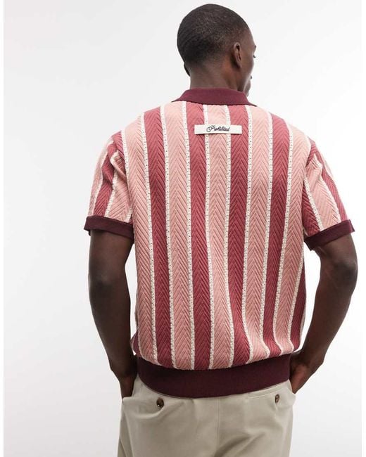 Polo da Uomo di Prohibited in Rosa | Lyst