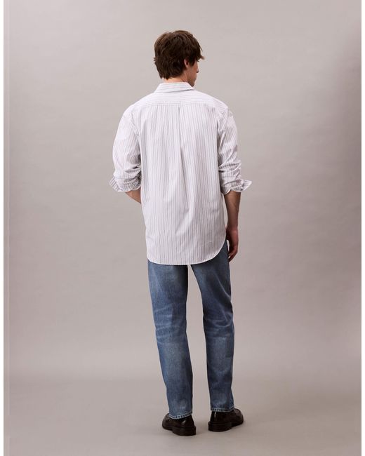 Calvin Klein Blue 90S Straight Jeans for men