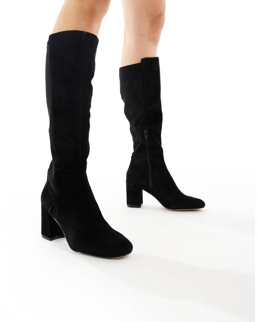 ALDO Black – satori – kniehohe stiefel aus leder