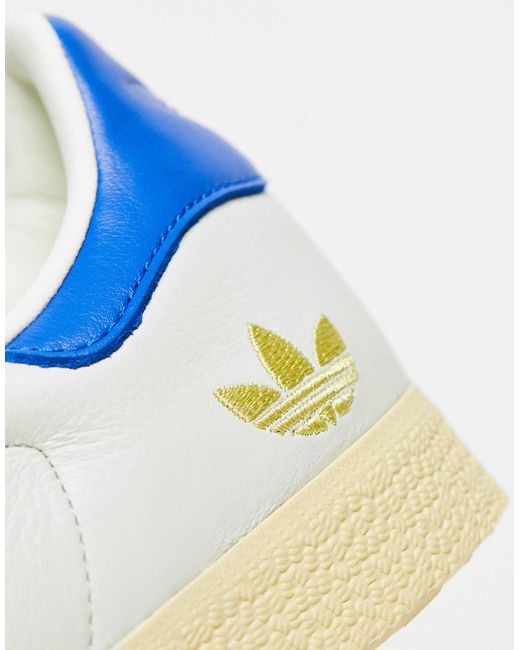 Gazelle - sneakers blu e bianche di Adidas Originals in Blue