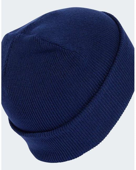 Adidas Originals Blue New Logo Beanie Cuff