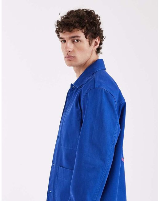 SELECTED Blue X Hotel Amour Workwear Jacket for men