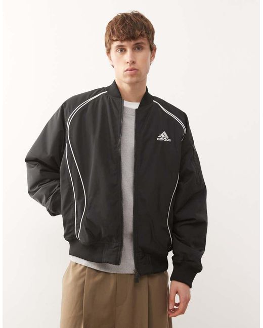 Adidas Originals Gray Teamgeist Padded Jacket for men