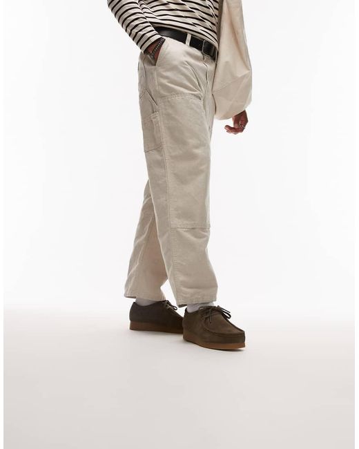 Clarks Natural Wallabee Evo Shoe for men