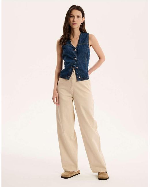 OMNES Blue Marlo High Rise Jeans