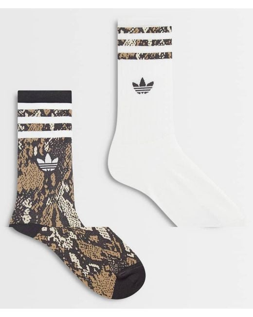 Adidas Originals White 2 Pack Socks