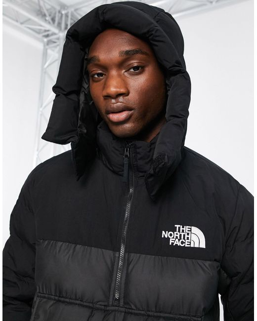The North Face Black Himalayan Insulated Synthetic Anorak Jacket for men
