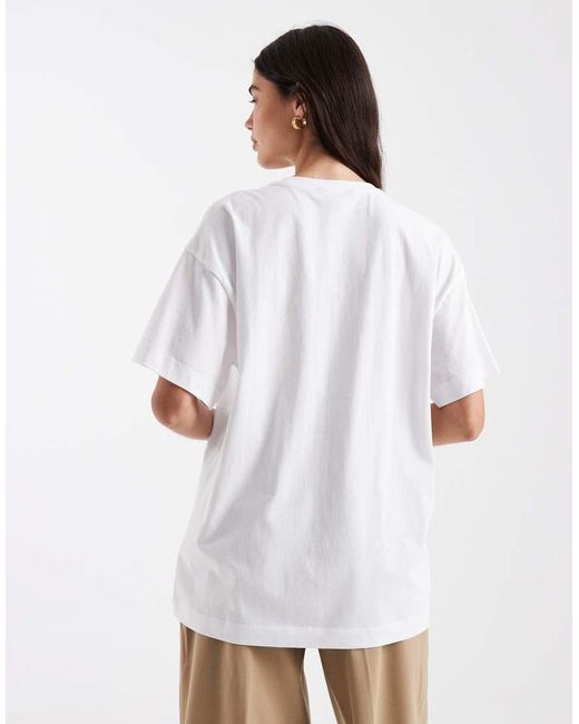 New Look White Oversized Tee