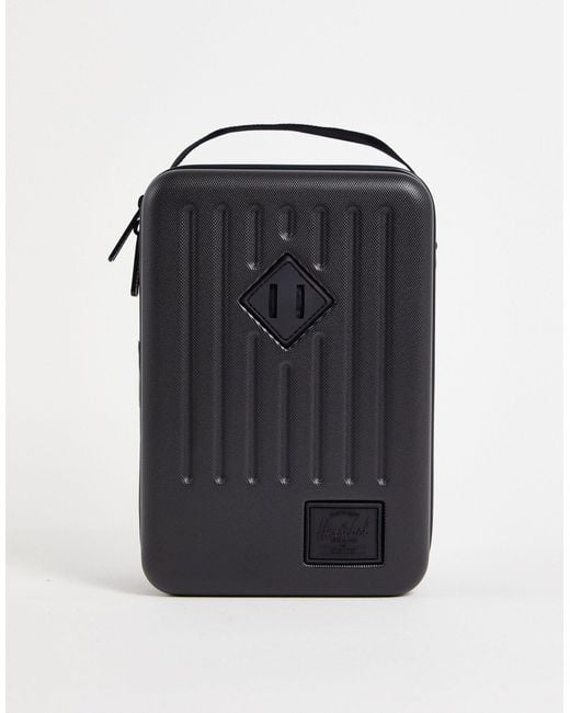 Herschel Supply Co. Black . Trade Mini Hardcase Flight Bag for men