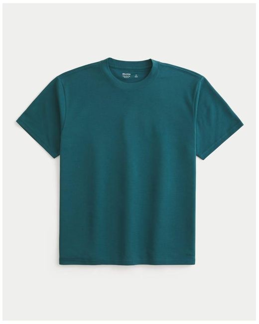Hollister Blue Relaxed Everyday Tee for men