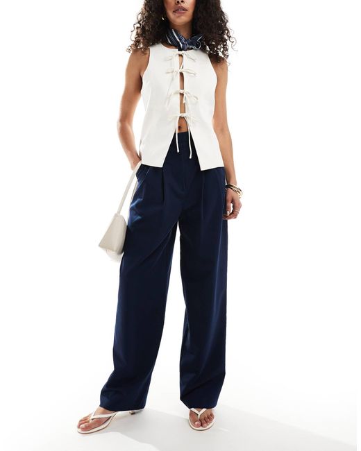 Miss Selfridge Blue – elegante hose