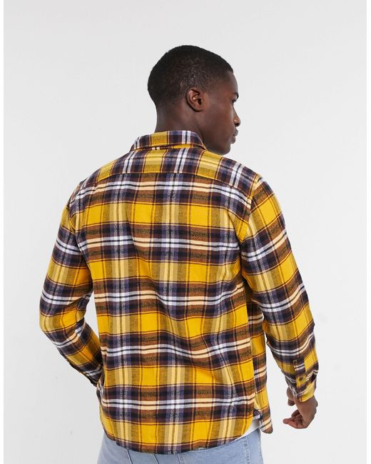 Cotton Jackson Worker Check Shirt 