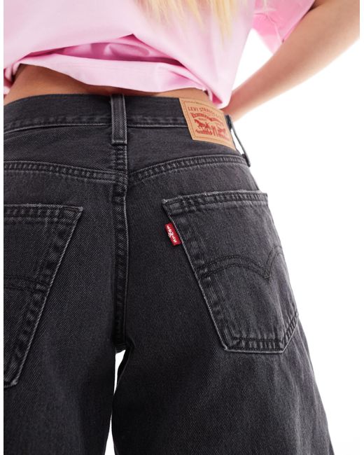 '94 - short baggy - délavé Levi's en coloris Pink