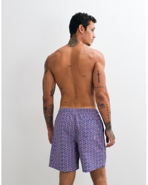 Gap Purple 6Inch Swim Shorts for men