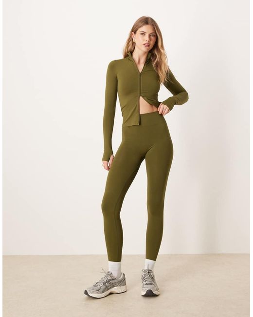 ASOS Naadloze, Corrigerende Legging in het Natural