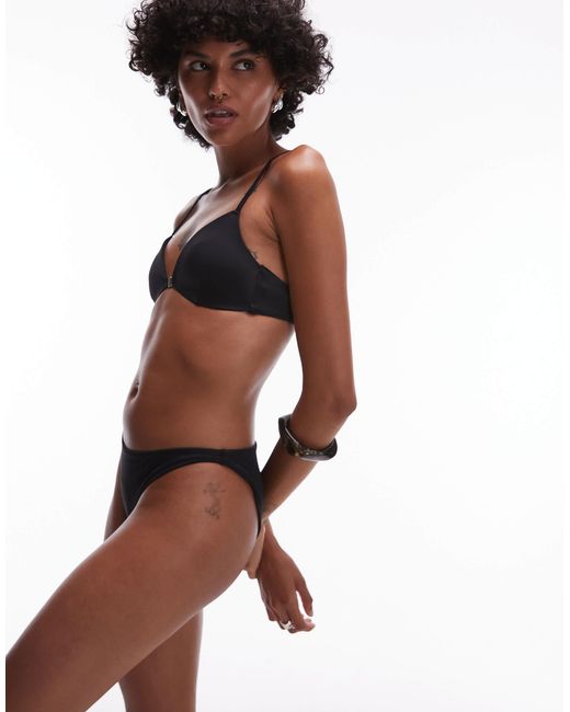 ARKET Black – mix & match – gesmokte bikinihose