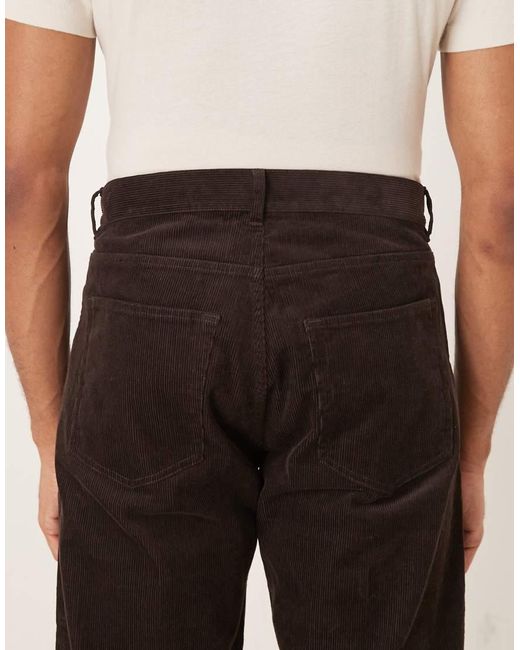 ARKET Natural Relaxed Fit Corduroy Five Pocket Pants for men