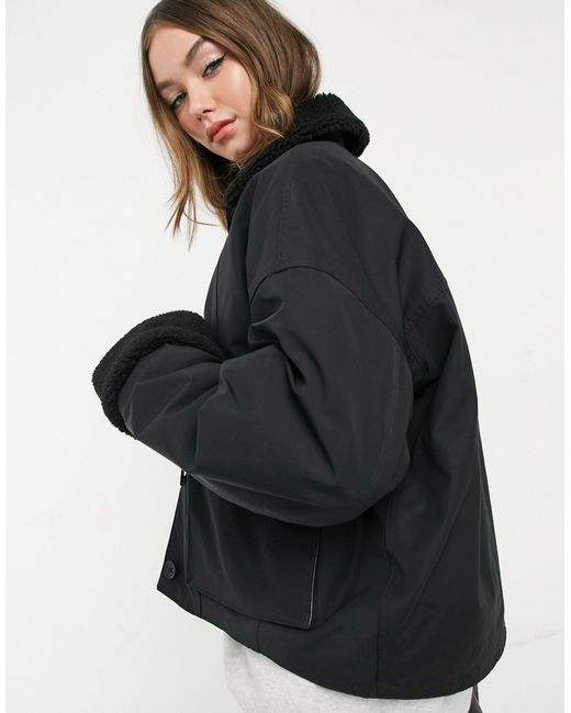 and other stories shearling jacket