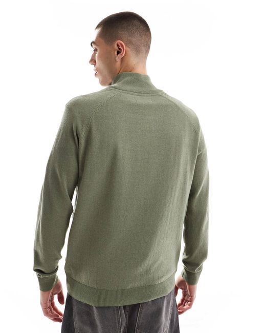 Threadbare – pullover in Green für Herren