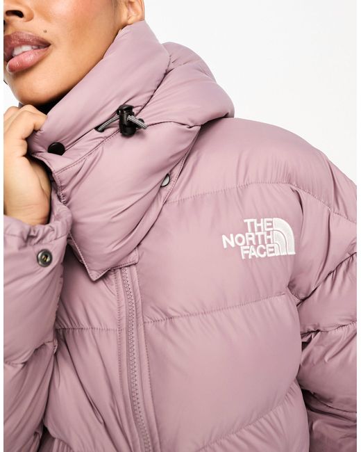 The North Face Pink – acamarachi – wattierte oversize-steppjacke