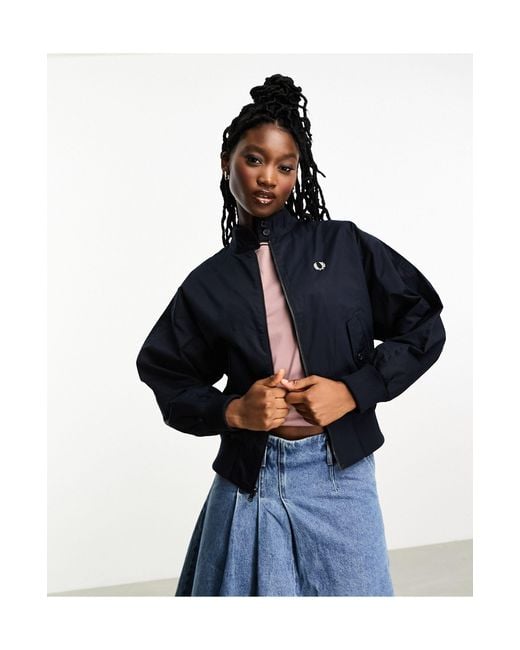 Fred Perry Blue Batwing Jacket