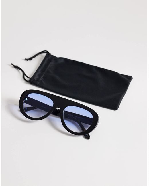 ASOS Blue Round Aviator