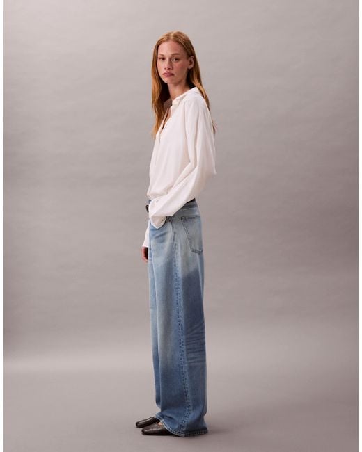 Calvin Klein Blue – weite jeans