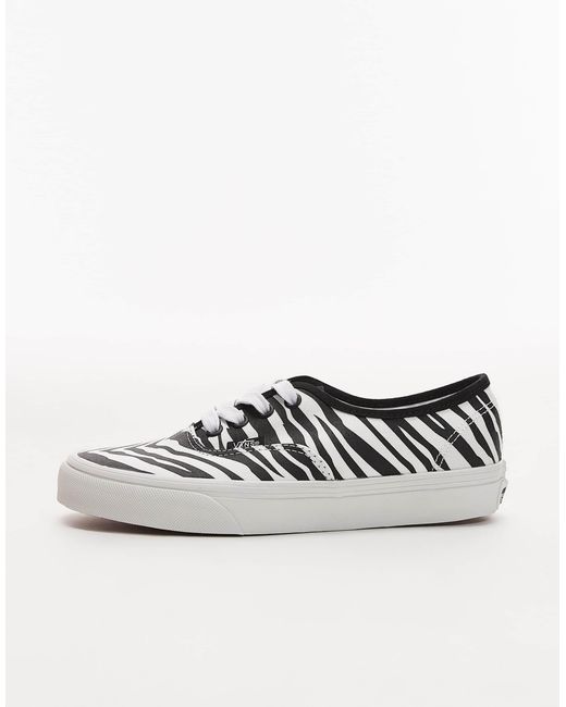 Vans Multicolor Authentic – sneaker mit zebramuster