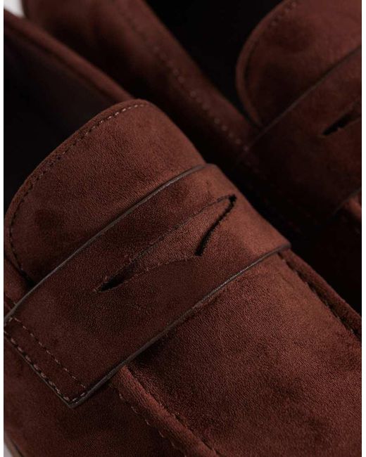 SEQWL Brown Charlie Loafers for men