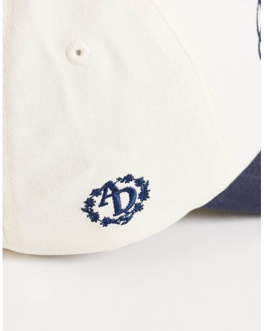 ASOS Baseball-cap mit logo-grafik in White für Herren