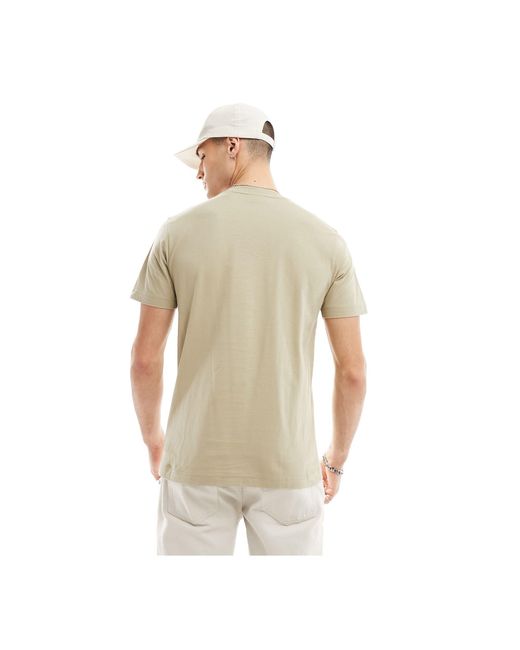 T-shirt à imprimé logo oversize - fauve Gant pour homme en coloris Natural