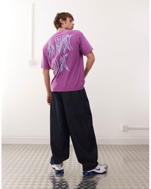 Nike Purple T-shirt With Graphic for men