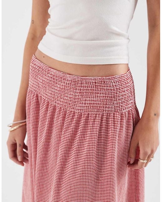ONLY Pink Maxi Skirt