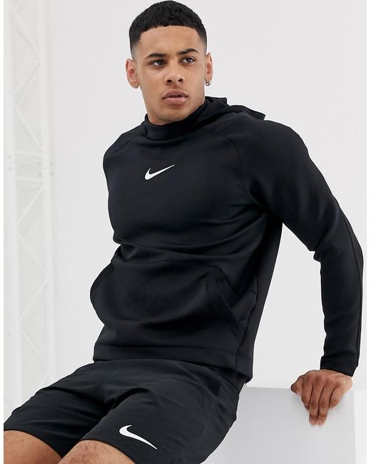 Nike Pro Pullover Fleece Hoodie (black) - Clearance Sale for Men | Lyst  Australia