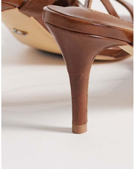 Tony Bianco White Bless Heeled Sandals