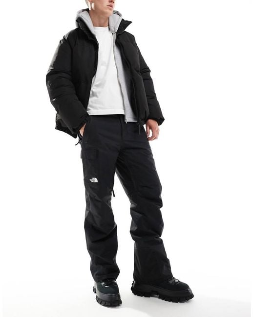 The North Face Black Freedom Insulated Ski Trousers for men