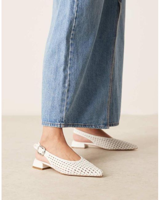 ASOS Blue Leonora Slingback Ballet