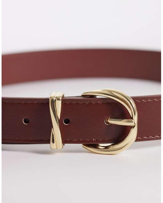 Cintura di Mango in Brown