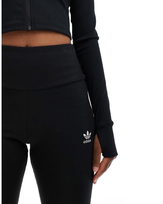 Adidas Originals Black Essentials Legging Shorts