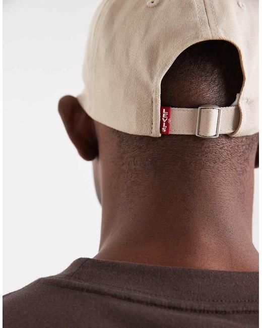 Levi's Brown Housemark Flexfit Cap for men