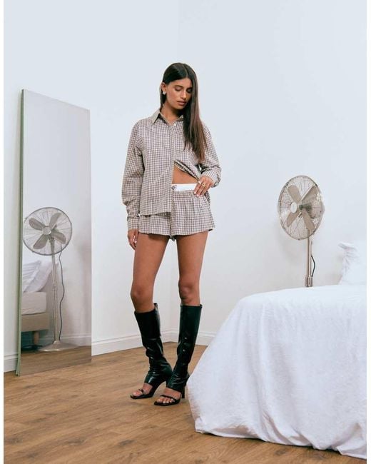 Lioness Gray Nirvana Contrast Short Co-ord