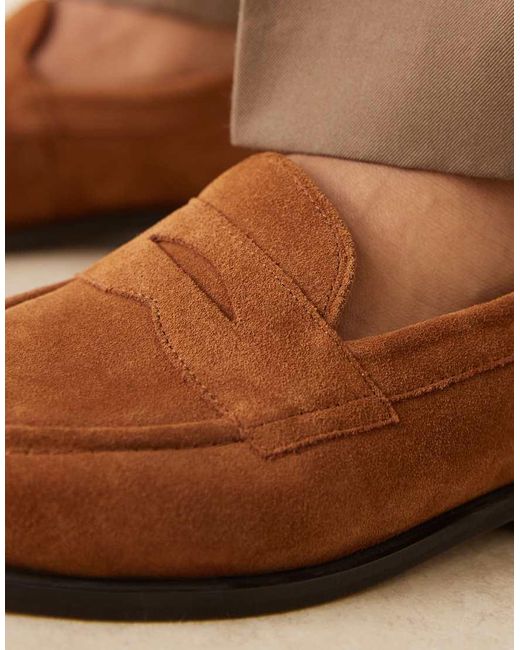 ASOS Brown Loafers for men