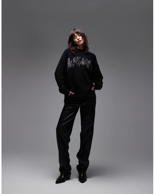 AllSaints Trui Met Lovertjes in het Black